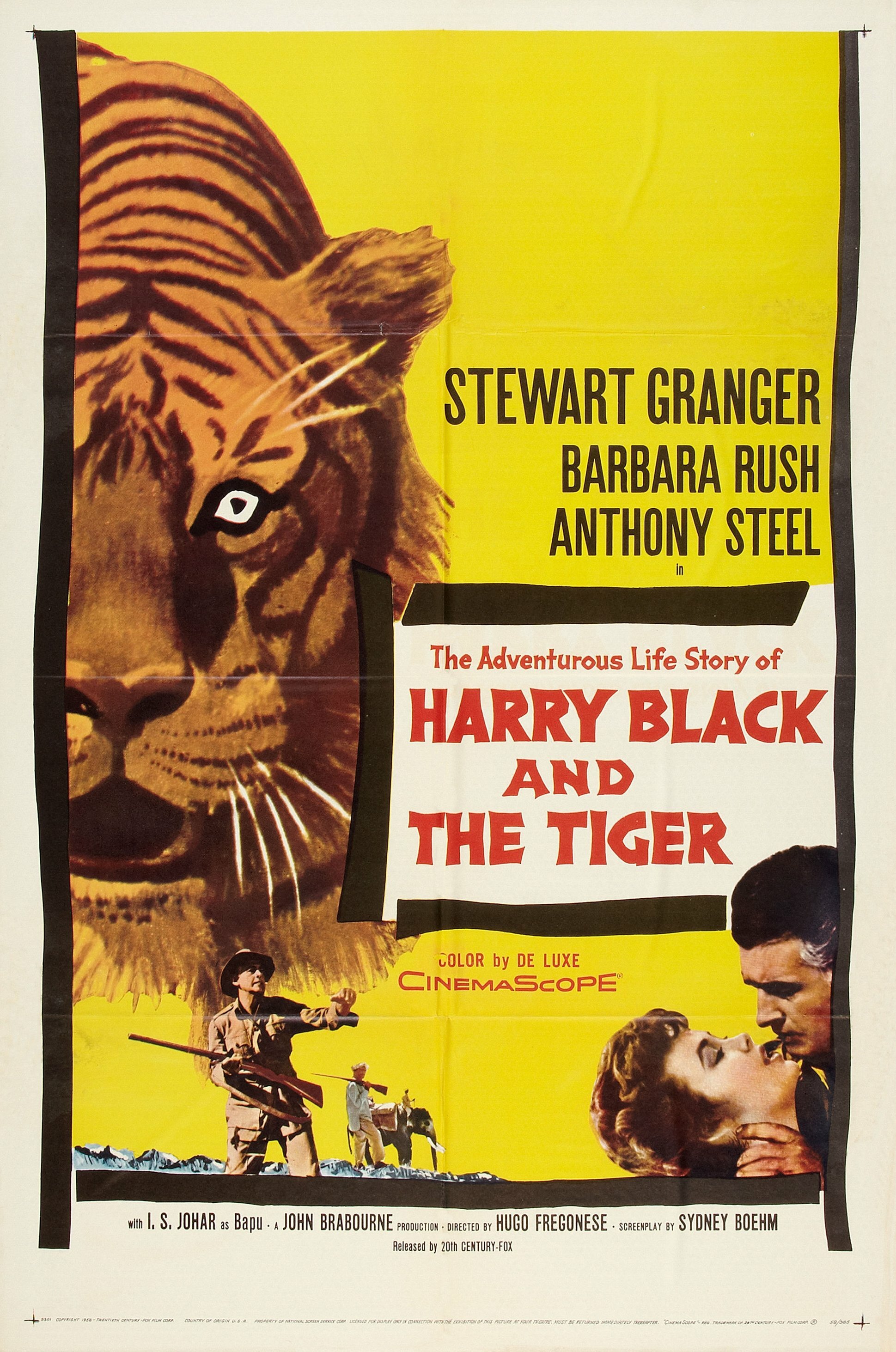 Смотреть фильм Гарри Блэк и Тигр 1958 года онлайн