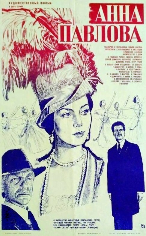 Смотреть фильм Анна Павлова 1983 года онлайн