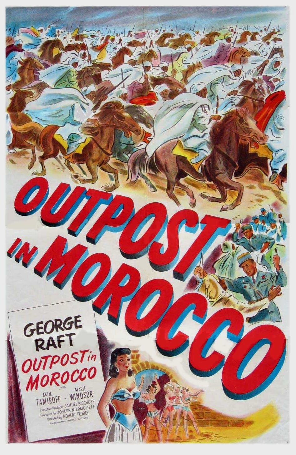 Смотреть фильм Застава в Марокко 1949 года онлайн