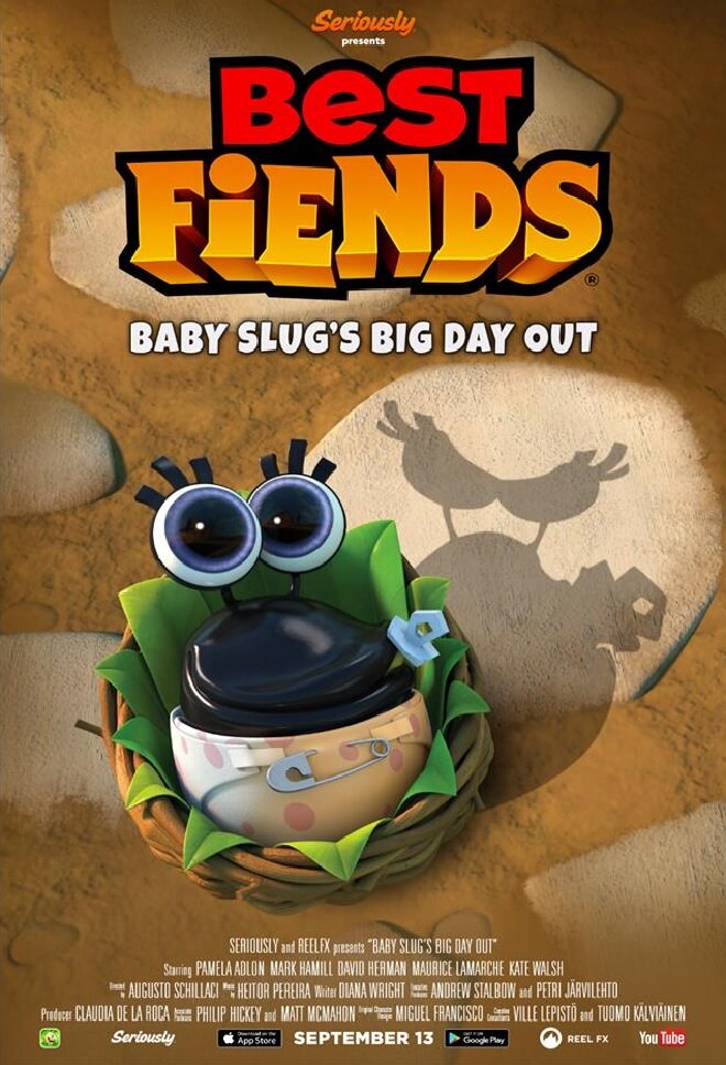 Постер к мультфильму Best Fiends: Baby Slug's Big Day Out (2018)