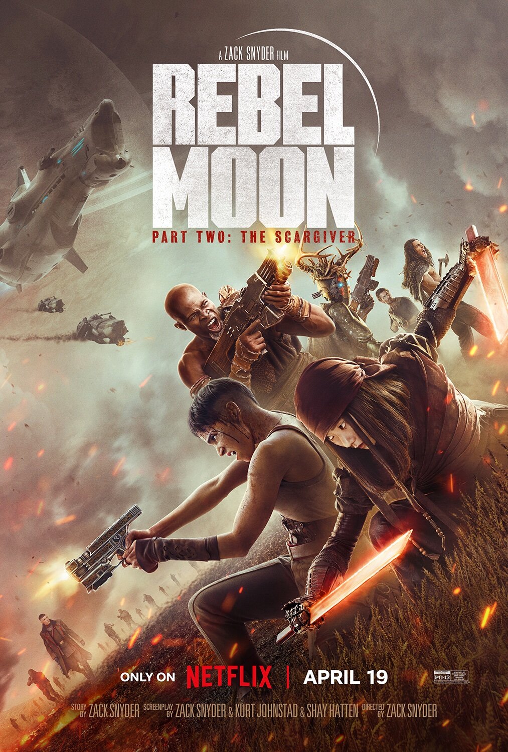 Смотреть фильм Rebel Moon. Часть вторая: Оставляющая шрамы 2024 года онлайн