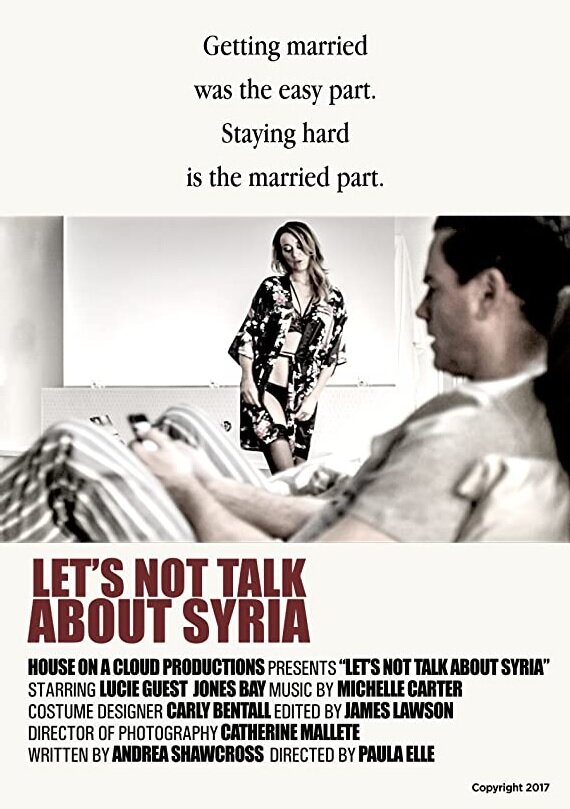 Let's Not Talk About Syria