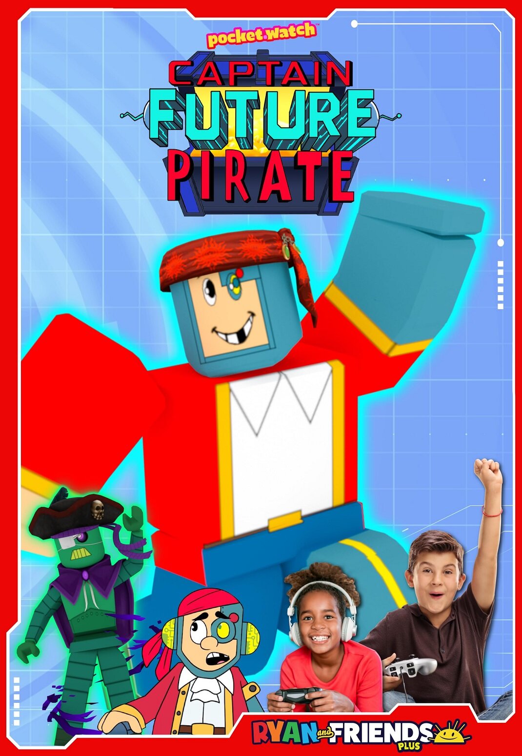 Постер к мультсериалу Captain Future Pirate by pocket.watch (2021)