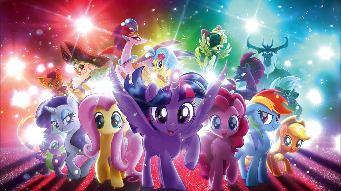 Фоновая картинка к My Little Pony в кино 2017