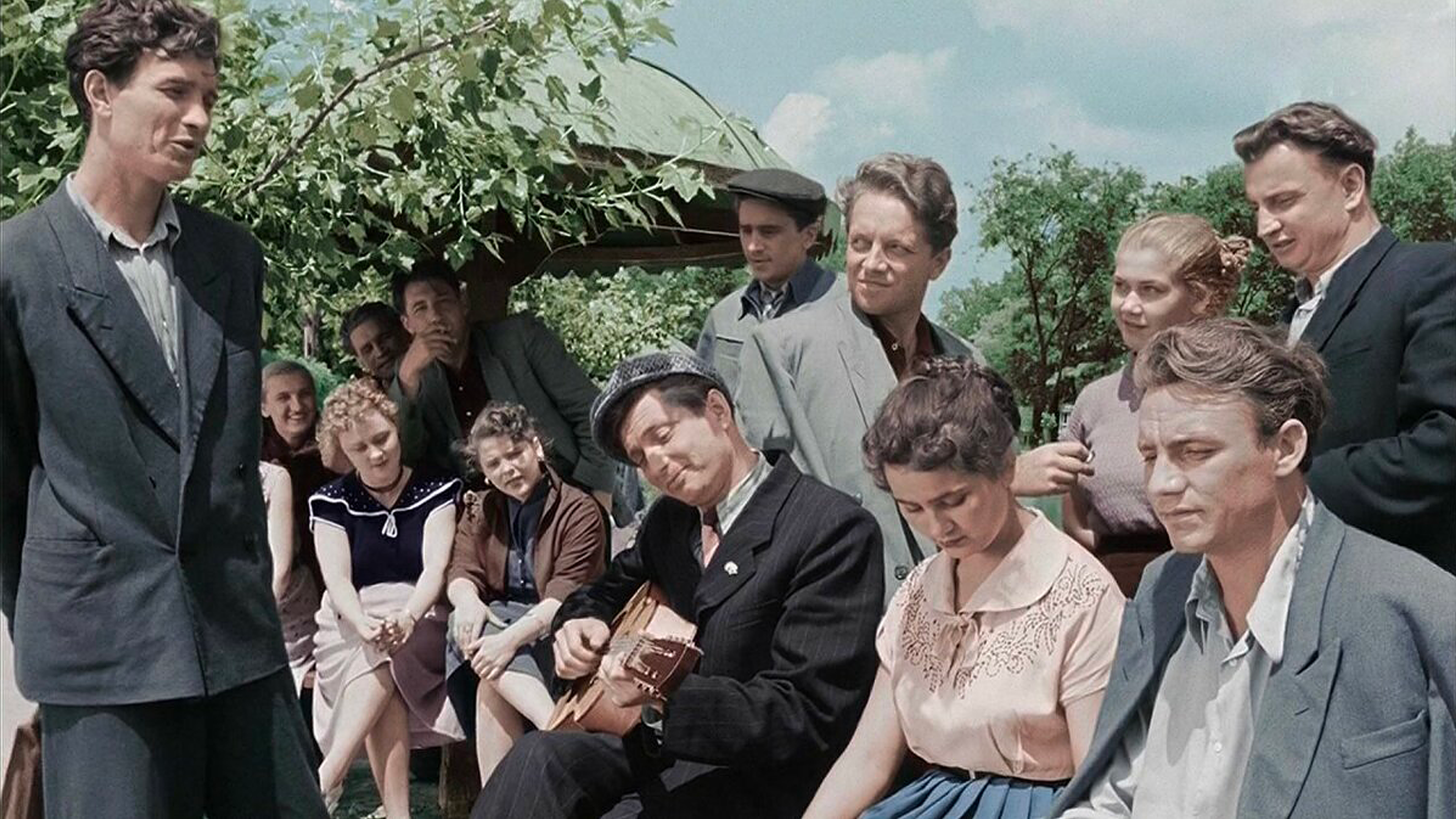 Фоновая картинка к Весна на Заречной улице 1956