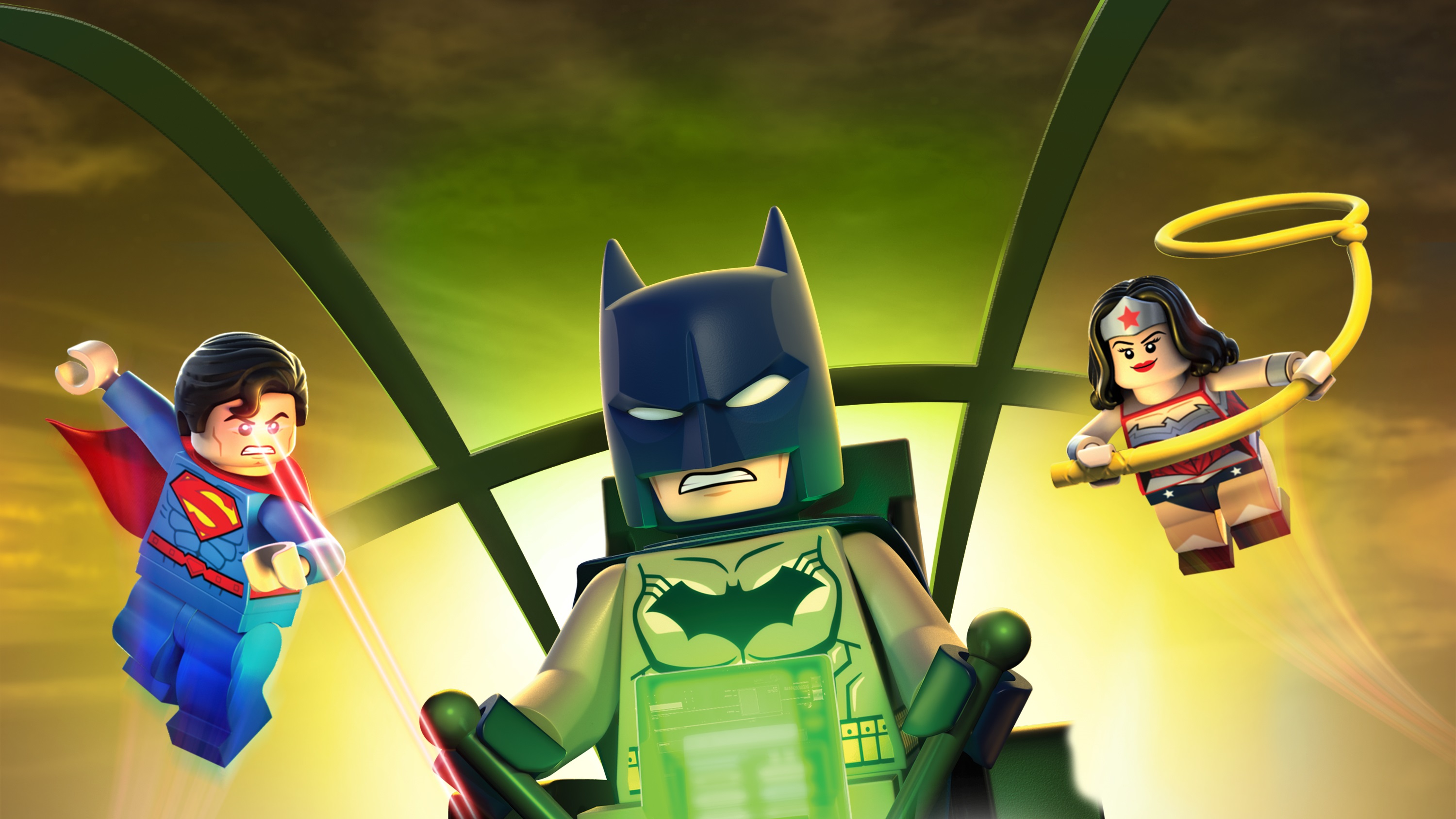 Фоновая картинка к LEGO супергерои DC: Лига справедливости – Прорыв Готэм-сити 2016